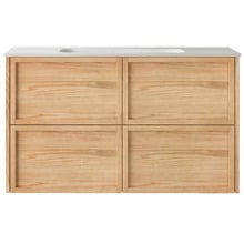 Cali 900mm Wall-Hung Single Vanity with Integrated Basin